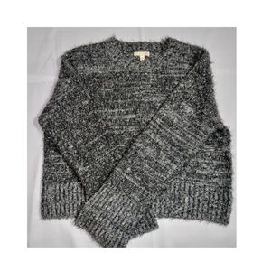 Gianni Bini Grey Sparkle Sweater